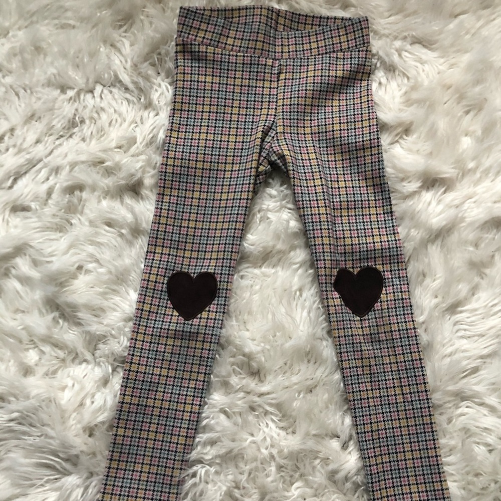 Girls plaid leggings - Picture 1 of 5